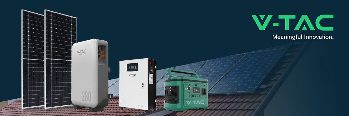 V-TAC amplía su portfolio: entra en el negocio del autoconsumo y el almacenamiento de energía