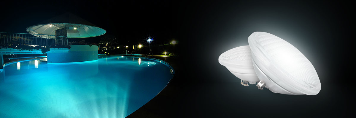 Iluminación LED para piscinas