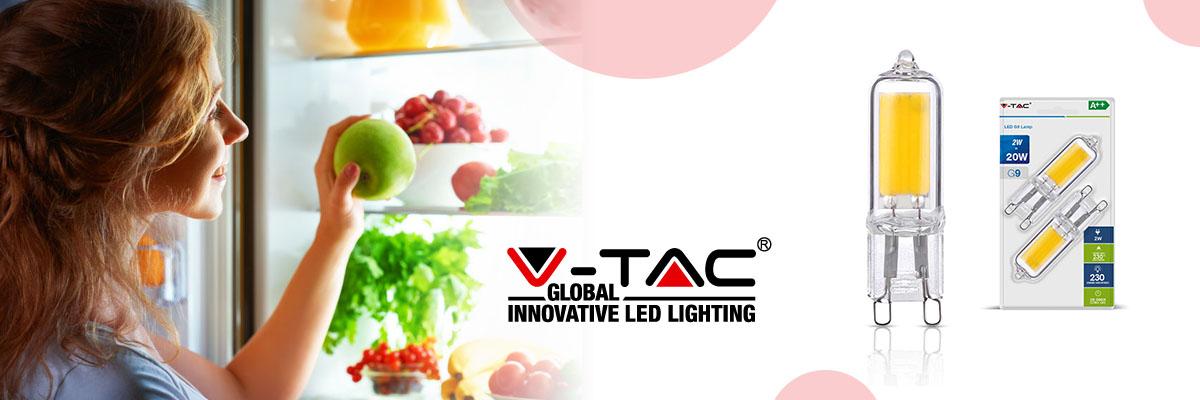 La iluminación LED conserva frescos los productos