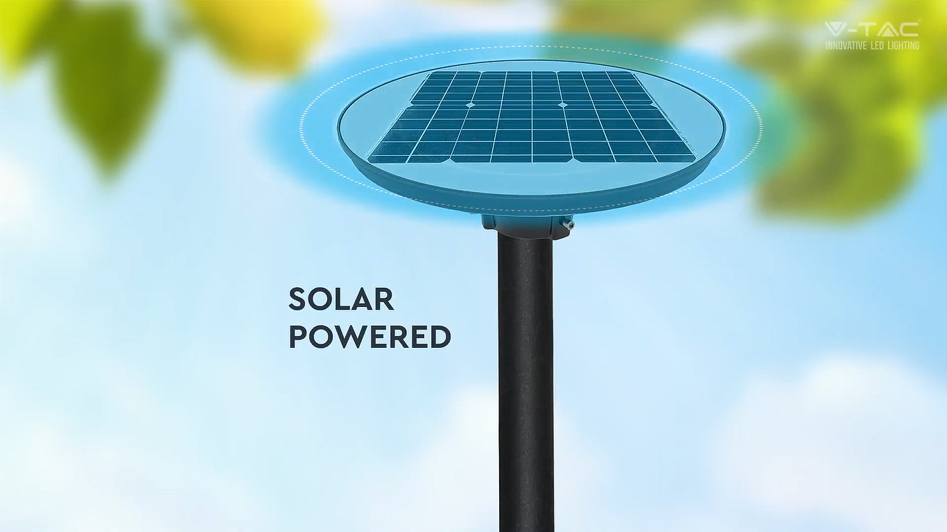V-TAC presenta su gama de soluciones de alumbrado solar